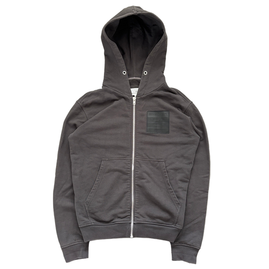 MAISON MARGIELA STEREOTYPE ZIP-UP HOODIE GREY [M]