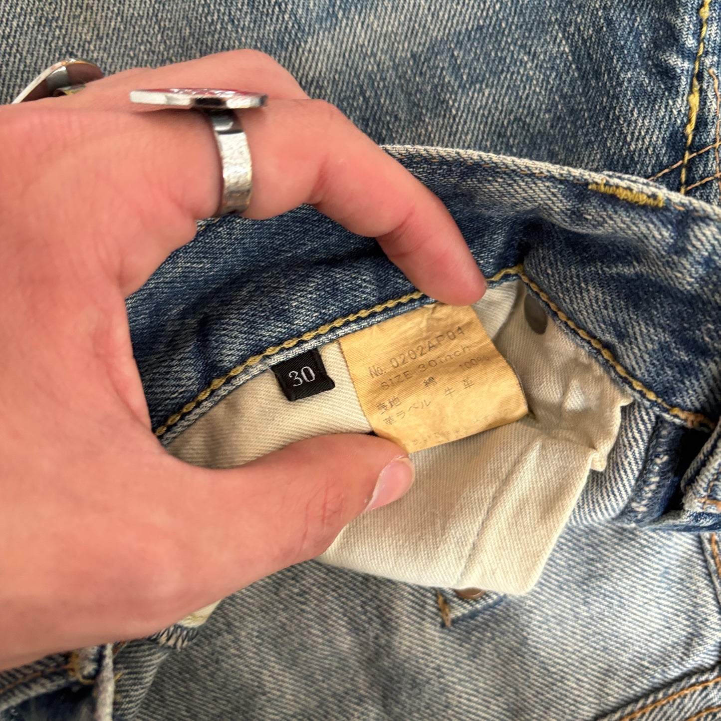 HYSTERIC GLAMOUR NIRVANA SELVEDGE DENIM [W30]
