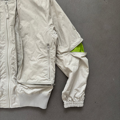 HELMUT LANG ZIP NYLON BOMBER JACKET [M]