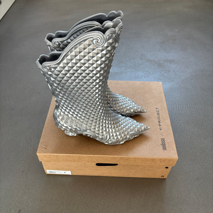 Y/PROJECT MELISSA METALLIC BOOTS [NEW]