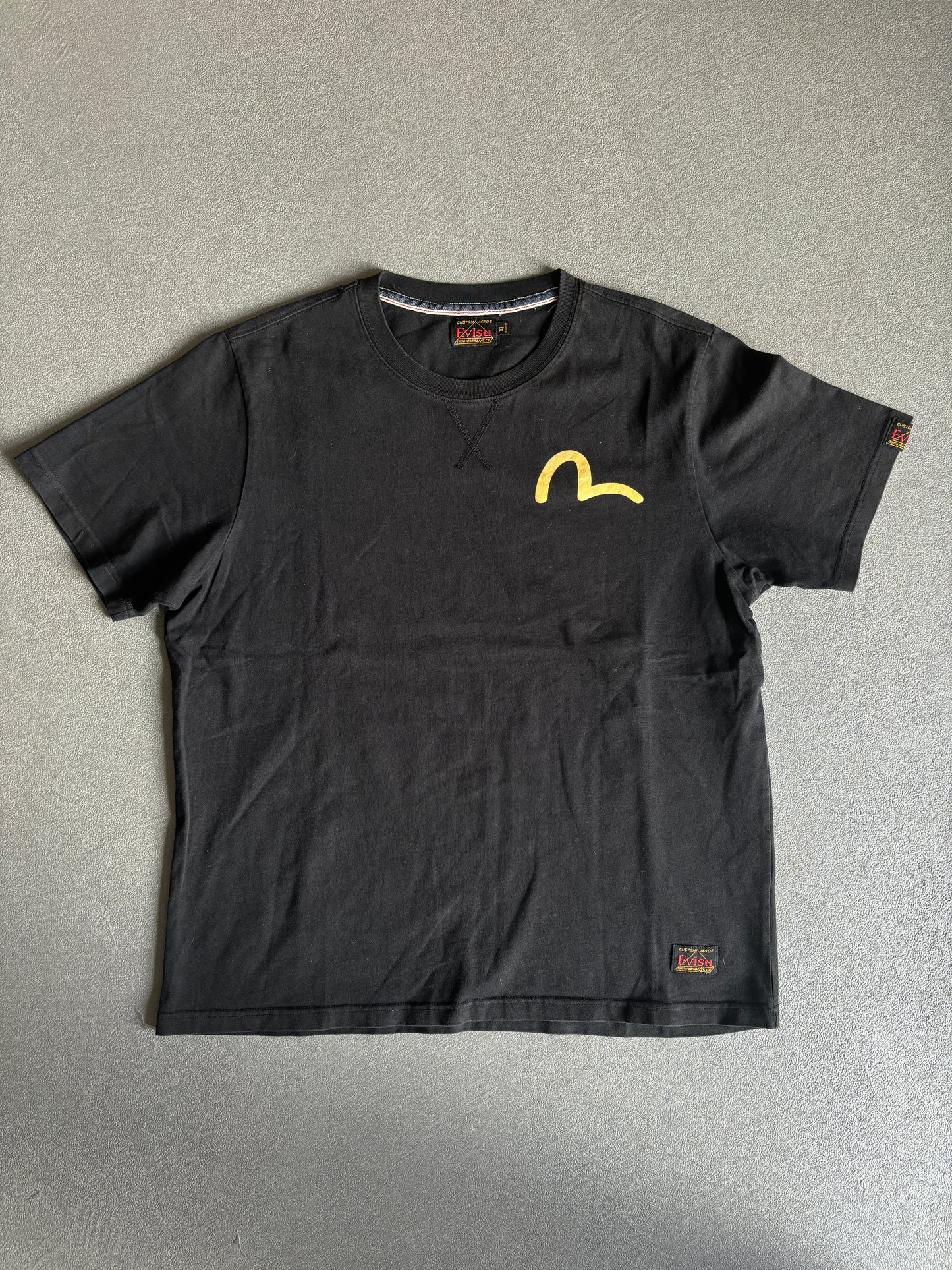 EVISU DIACOCK TEE NERO [L]