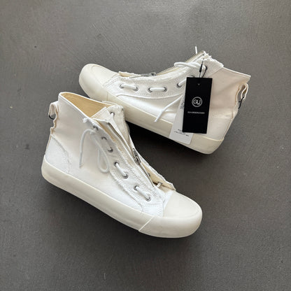 UNDERCOVER X GU ZIP-UP HIGH TOP SNEAKERS [NEW]