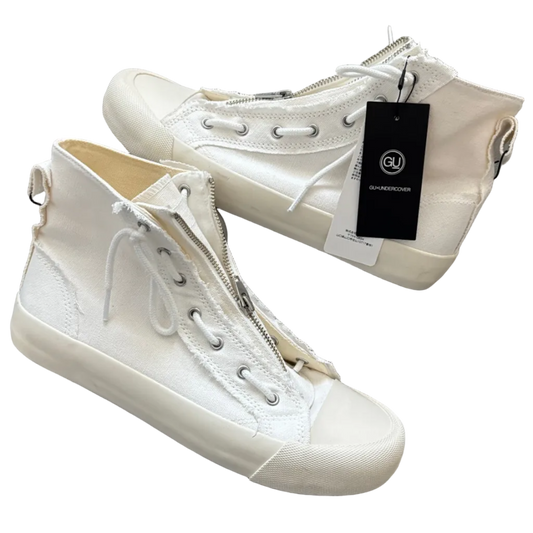 UNDERCOVER X GU ZIP-UP HIGH TOP SNEAKERS [NEW]
