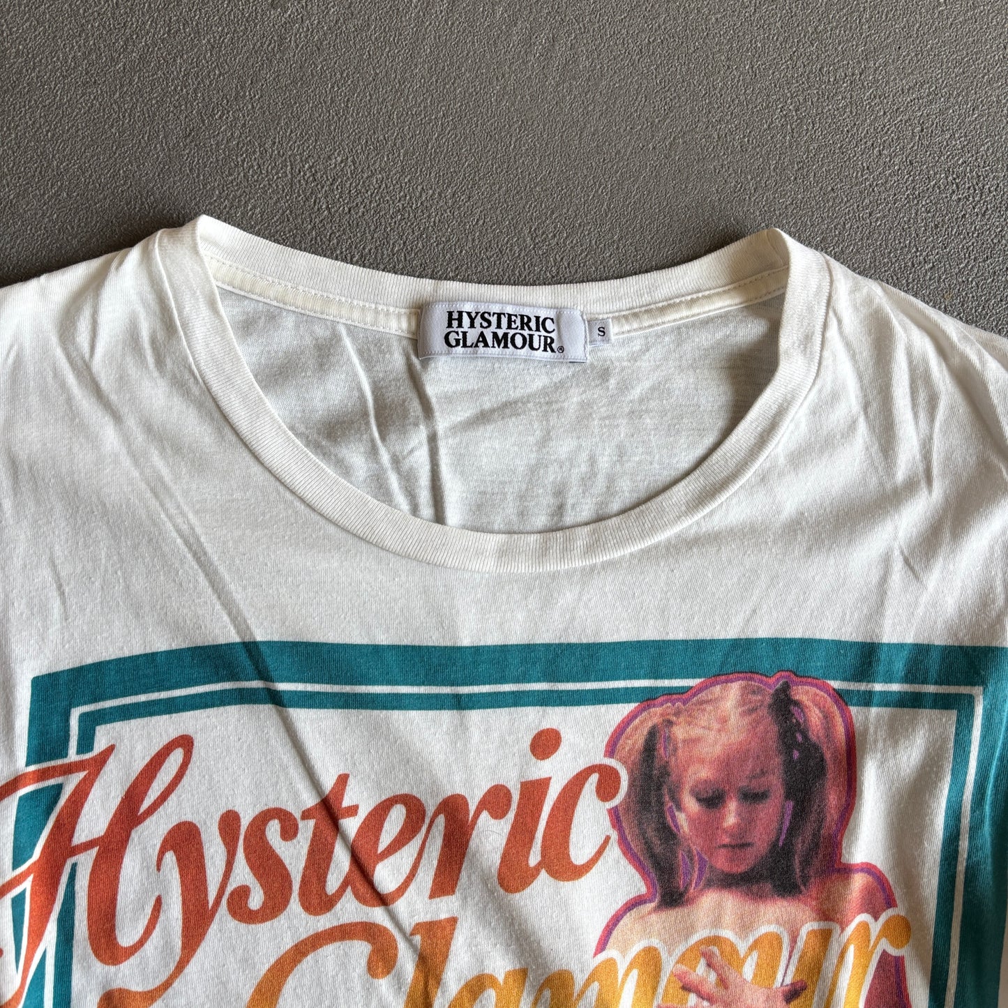 HYSTERIC GLAMOUR 25CENTS TEE WHITE [S]