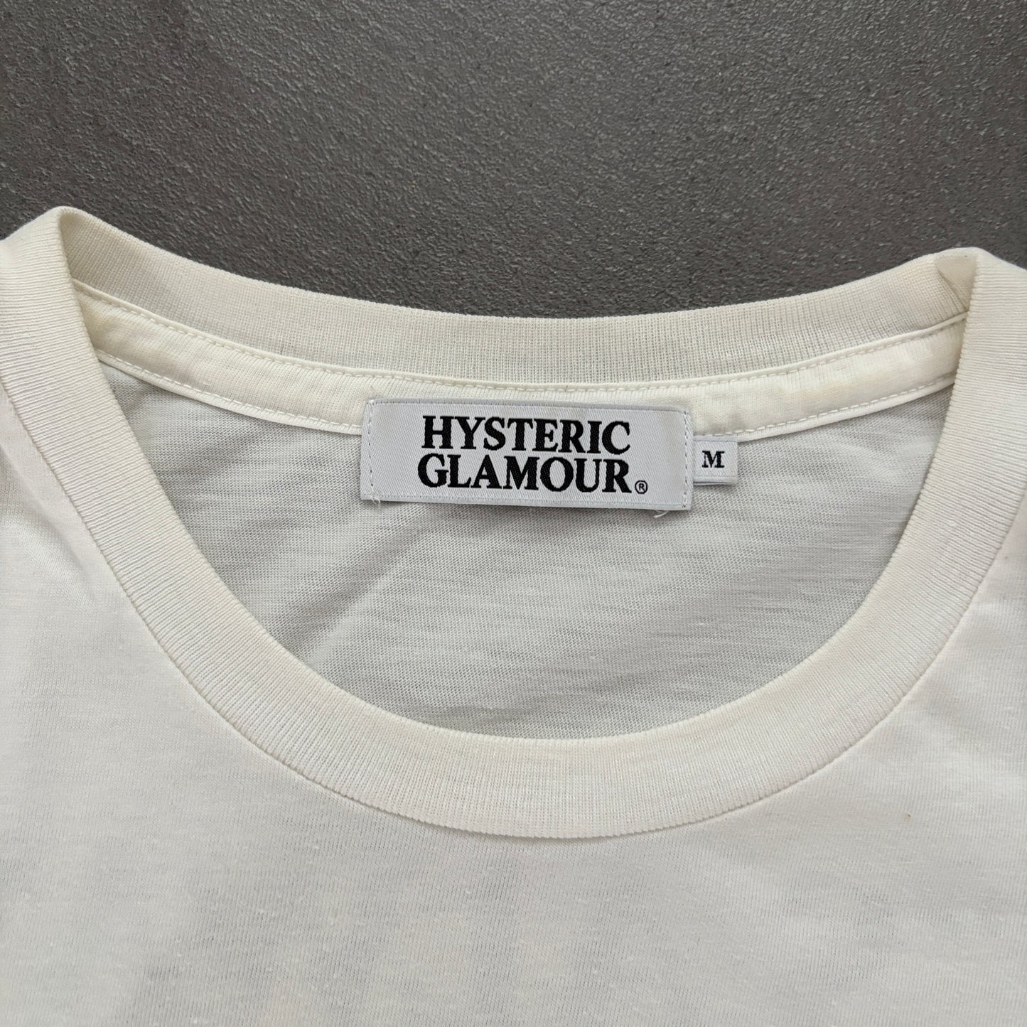 HYSTERIC GLAMOUR CONEXXXION TEE WHITE [M]
