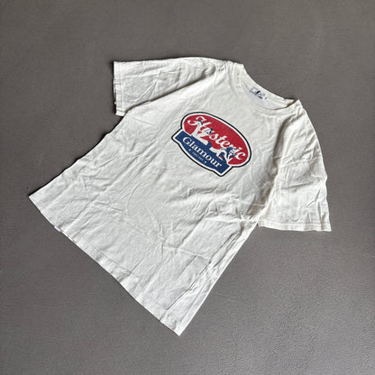 HYSTERIC GLAMOUR LOGO TEE WHITE [M]