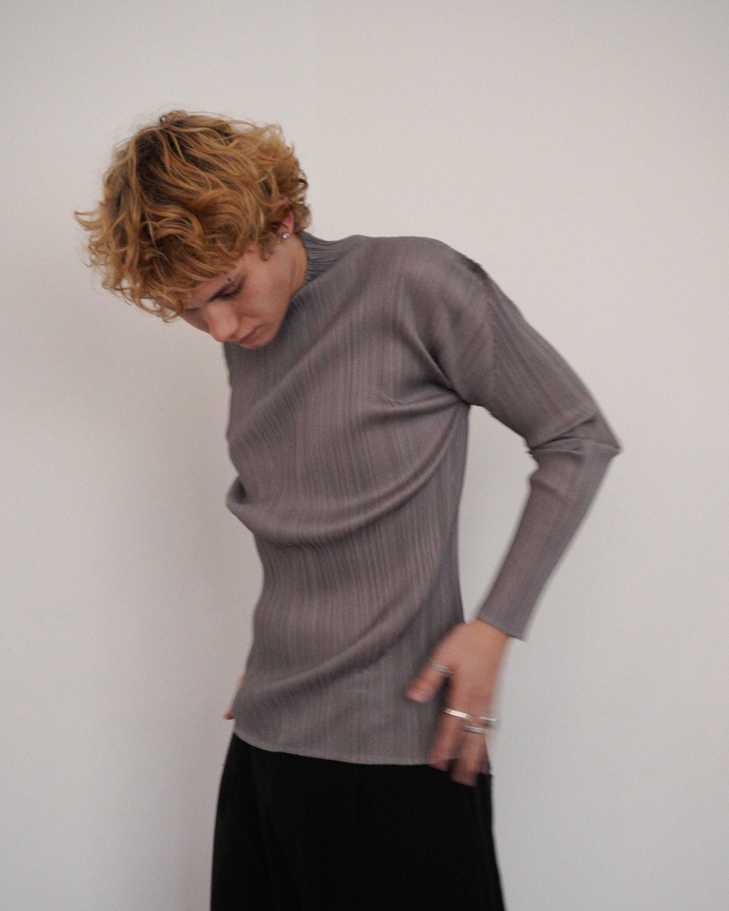 ISSEY MIYAKE PLEATS PLEASE LONGSLEEVE [L]