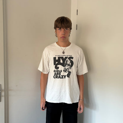 HYSTERIC GLAMOUR GIRLS ARE CRAZY TEE [XL]