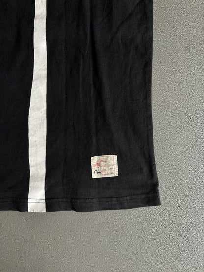 EVISU DIACOCK TEXT TEE NERO [L]