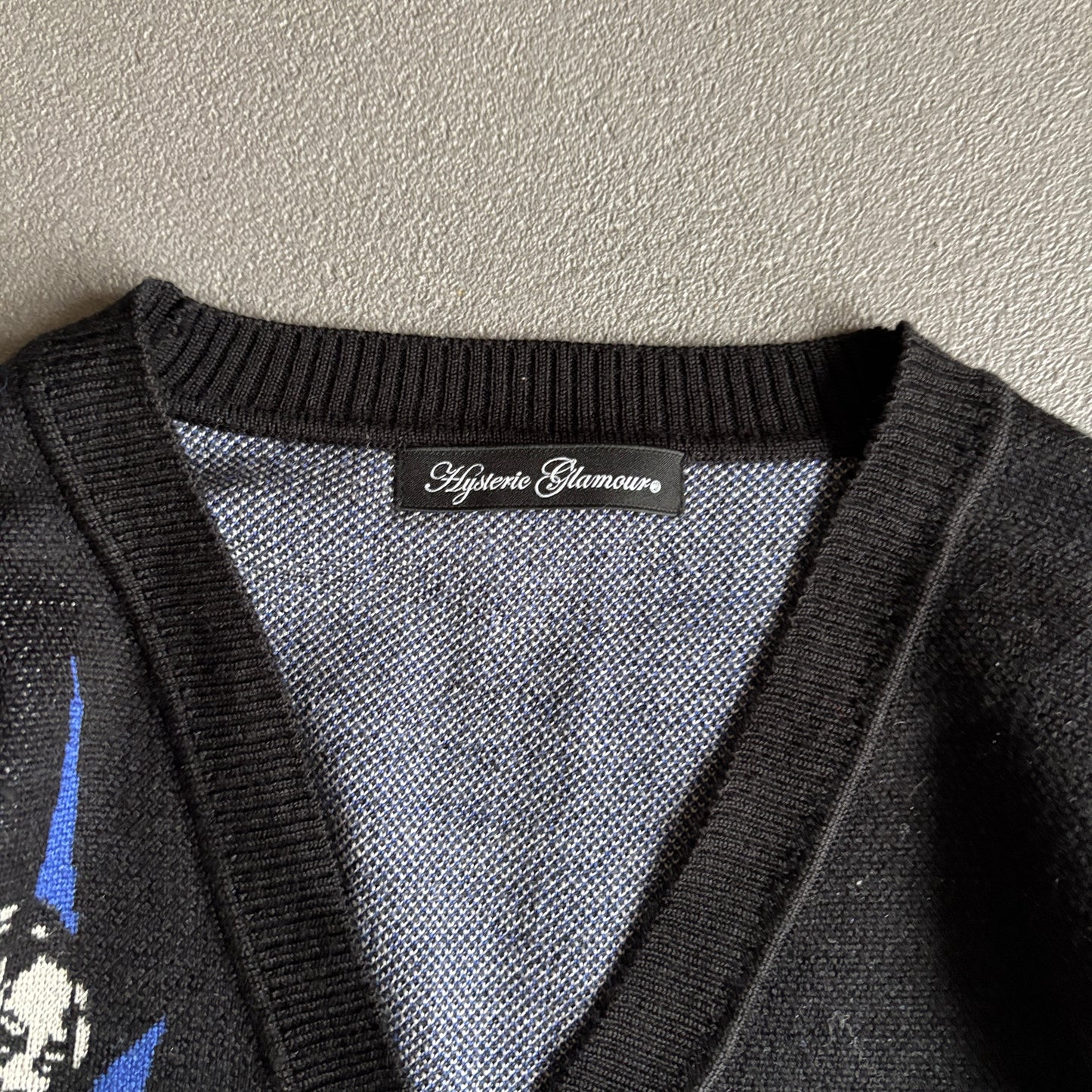 HYSTERIC GLAMOUR WOMAN GRAPHIC CARDIGAN [S]