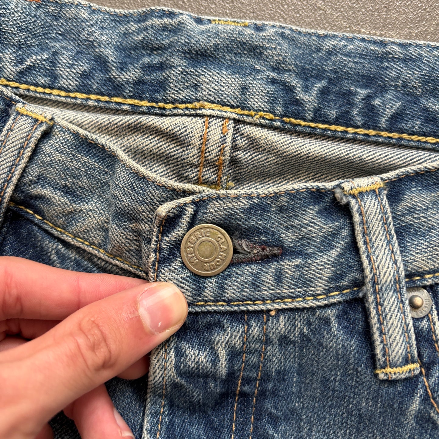 HYSTERIC GLAMOUR NIRVANA SELVEDGE DENIM [W30]