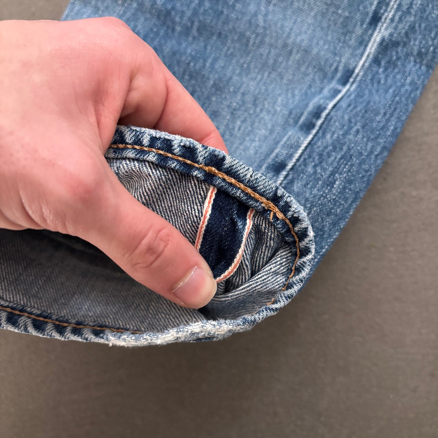 HYSTERIC GLAMOUR PEANUT STUDDED SELVEDGE DENIM #14 [W28]