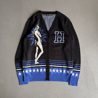 HYSTERIC GLAMOUR WOMAN GRAPHIC CARDIGAN [S]