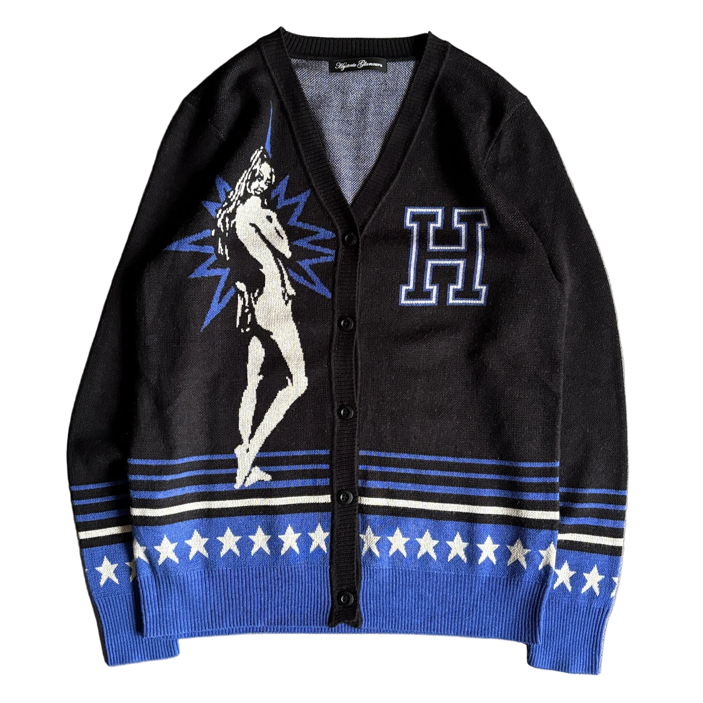 HYSTERIC GLAMOUR WOMAN GRAPHIC CARDIGAN [S]