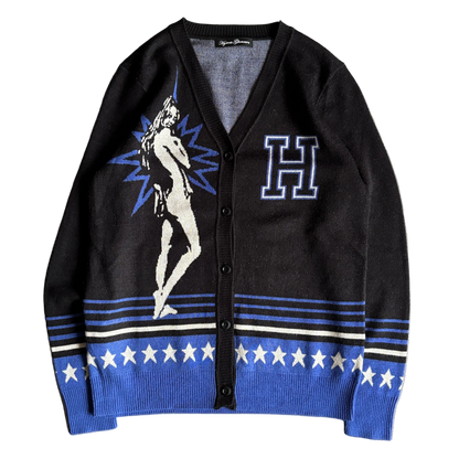 HYSTERIC GLAMOUR WOMAN GRAPHIC CARDIGAN [S]