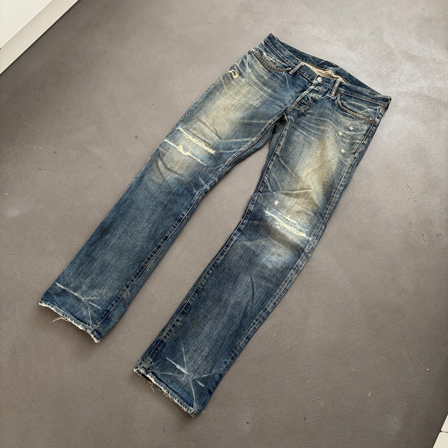 HYSTERIC GLAMOUR STUDDED DENIM #15 [W34]