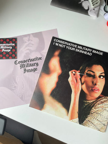 IMMAGINE MILITARE CONSERVATIVA NON SONO IL TUO SKINHEAD VINILE EDIZIONE AMY WINEHOUSE DA 12" [NUOVO]