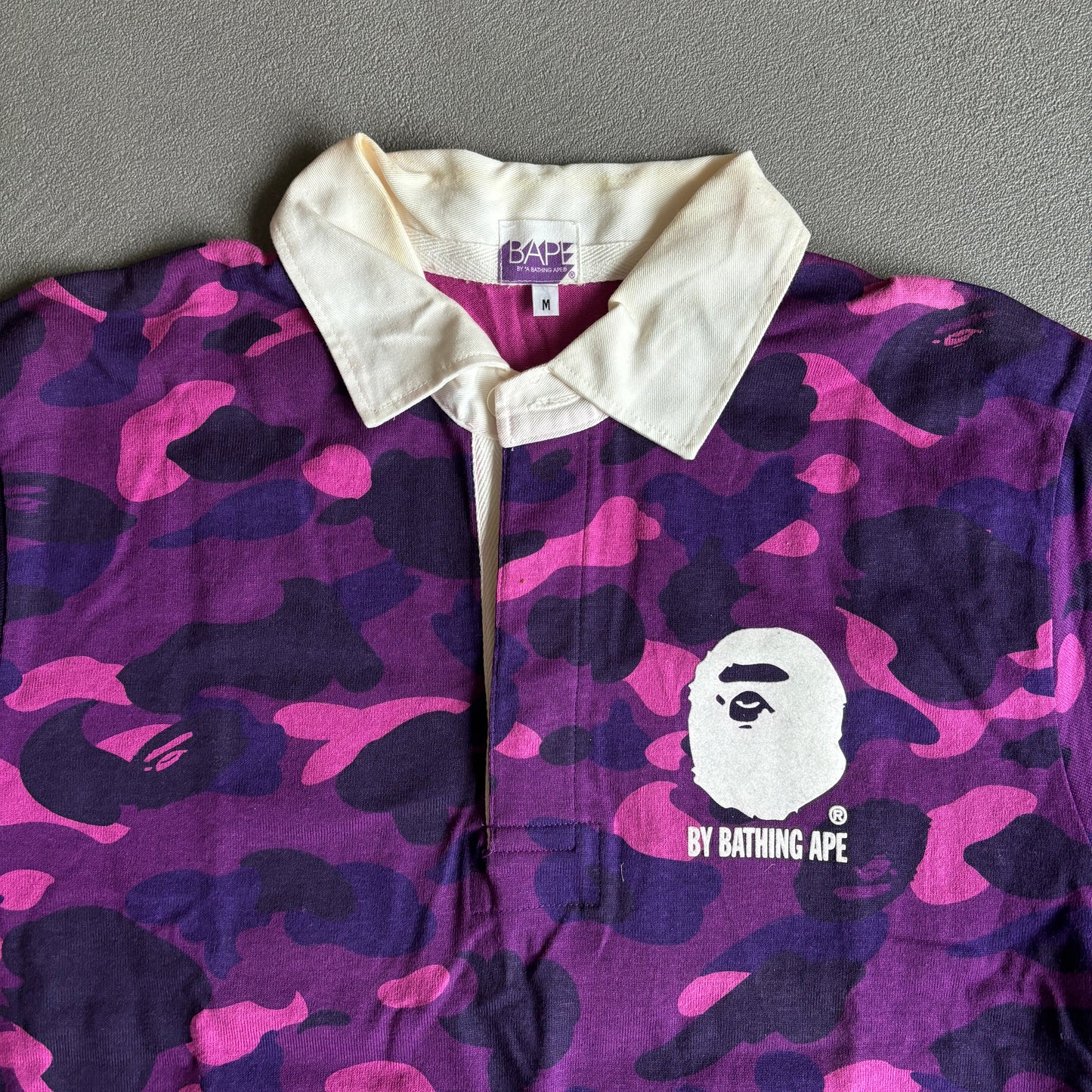 LOGO MIMETICO BAPE VIOLA [M]