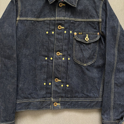 KAPITAL NR.2 BUCKLEBACK SELVEDGE DENIM JACKET [S]