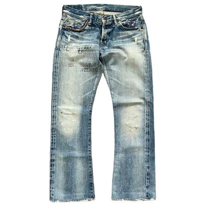 HYSTERIC GLAMOUR STUDDED SELVEDGE DENIM #38 [W30]