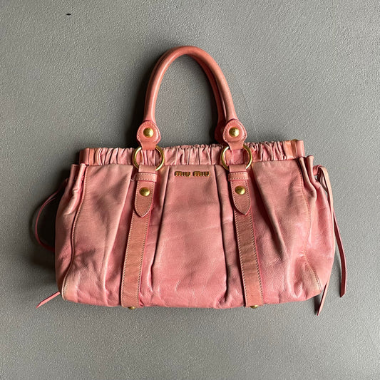 SAC À MAIN ROSE MIUMIU