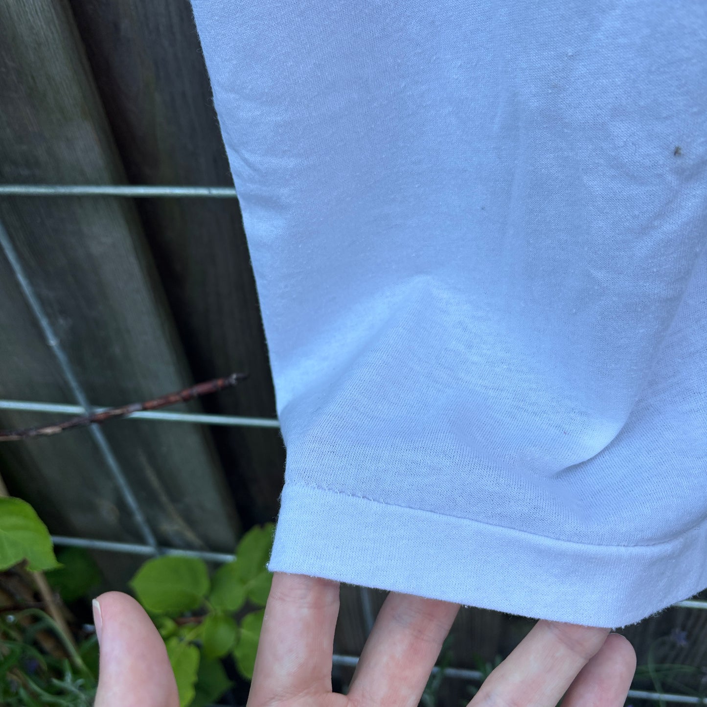 80S UPS NEXT DAY AIR RINGER TEE | SCREEN STARS [L]