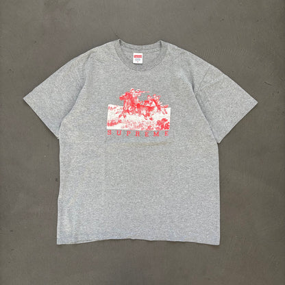 SS19 SUPREME RIDERS TEE GREY [M]
