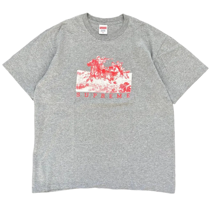 SS19 SUPREME RIDERS TEE GREY [M]