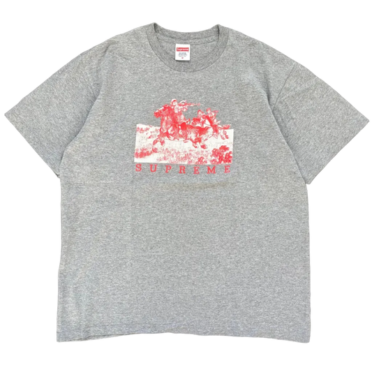 SS19 SUPREME RIDERS TEE GREY [M]