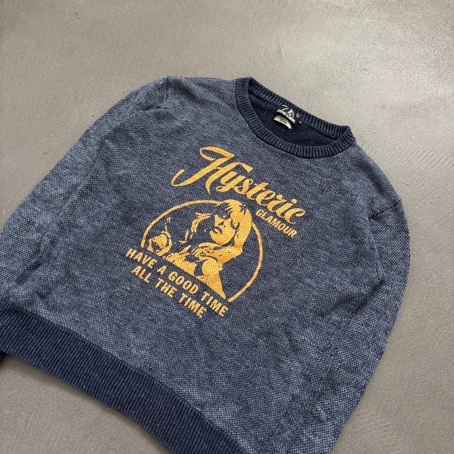 HYSTERIC GLAMOUR HAVE A GOOD TIME KNIT [S]