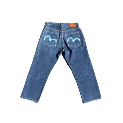 EVISU JEANS BLU GABBIANO [33x35]