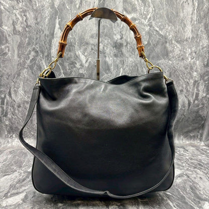 GUCCI BY TOM FORD BAMBOO LEATHER BAG
