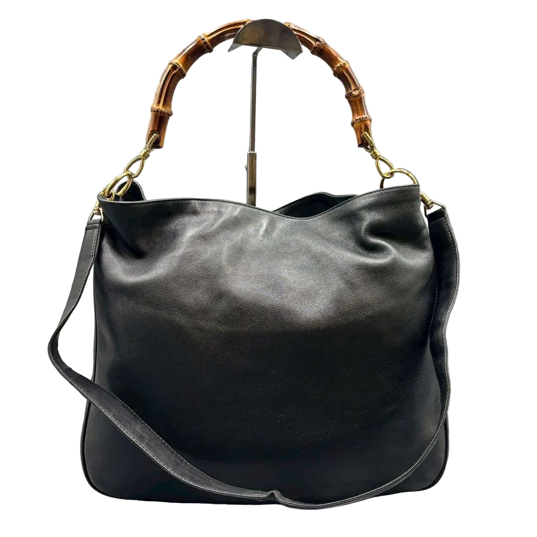 GUCCI BY TOM FORD BAMBOO LEATHER BAG