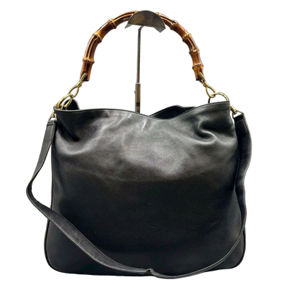 GUCCI BY TOM FORD BAMBOO LEATHER BAG