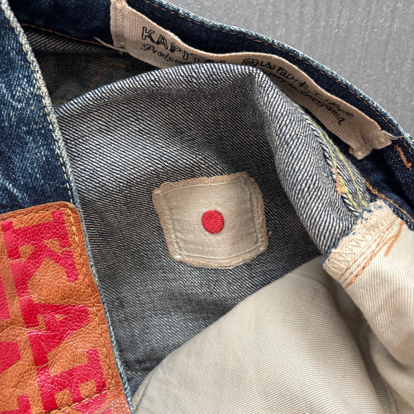 KAPITAL BUCKLEBACK SELVEDGE DENIM [W30]