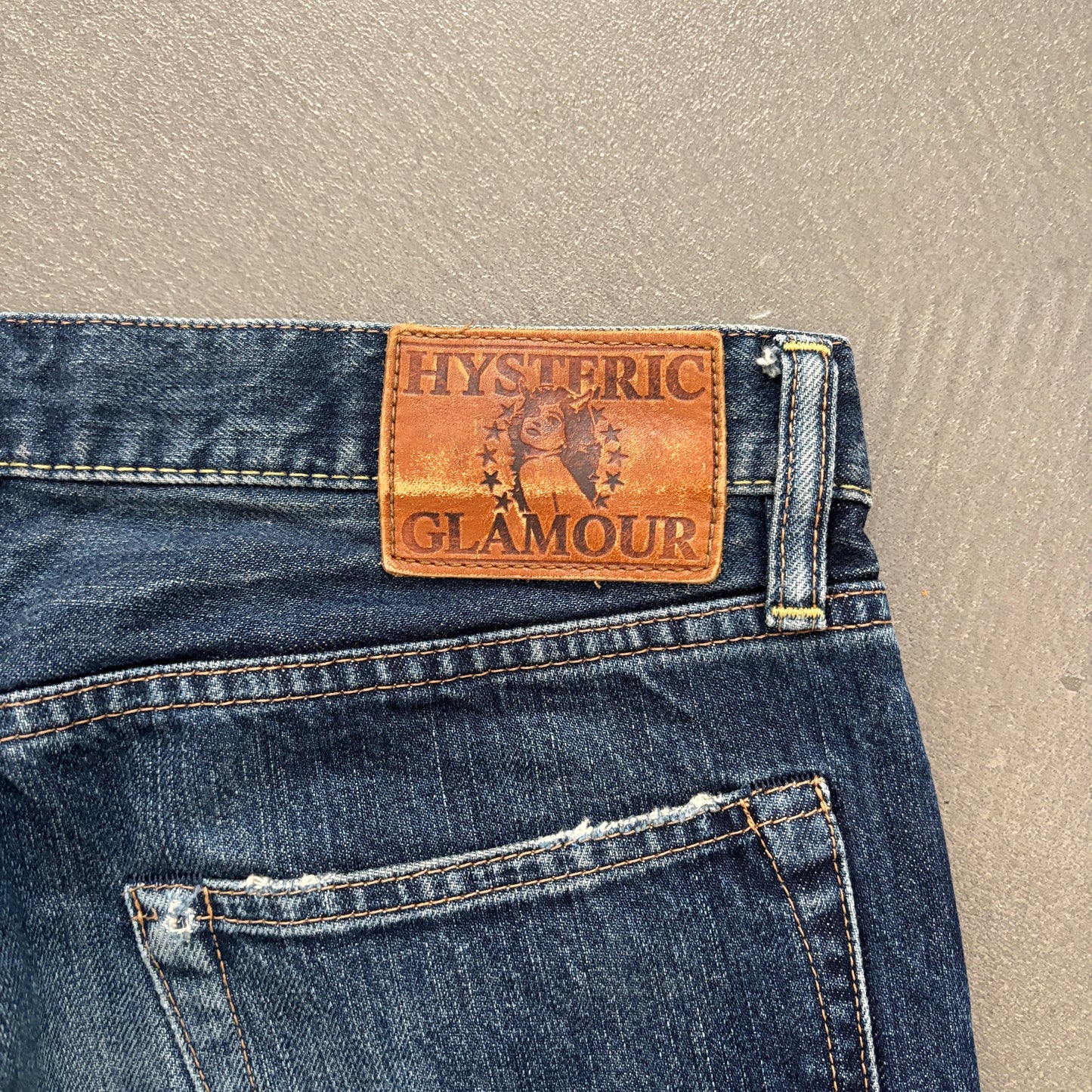 HYSTERIC GLAMOUR STUDDED SELVEDGE DENIM #27 [W30]