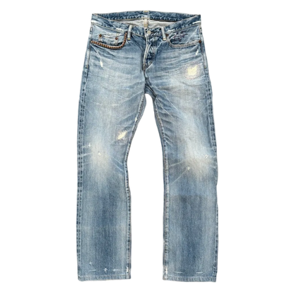 HYSTERIC GLAMOUR STUDDED SELVEDGE DENIM #2 [W32]