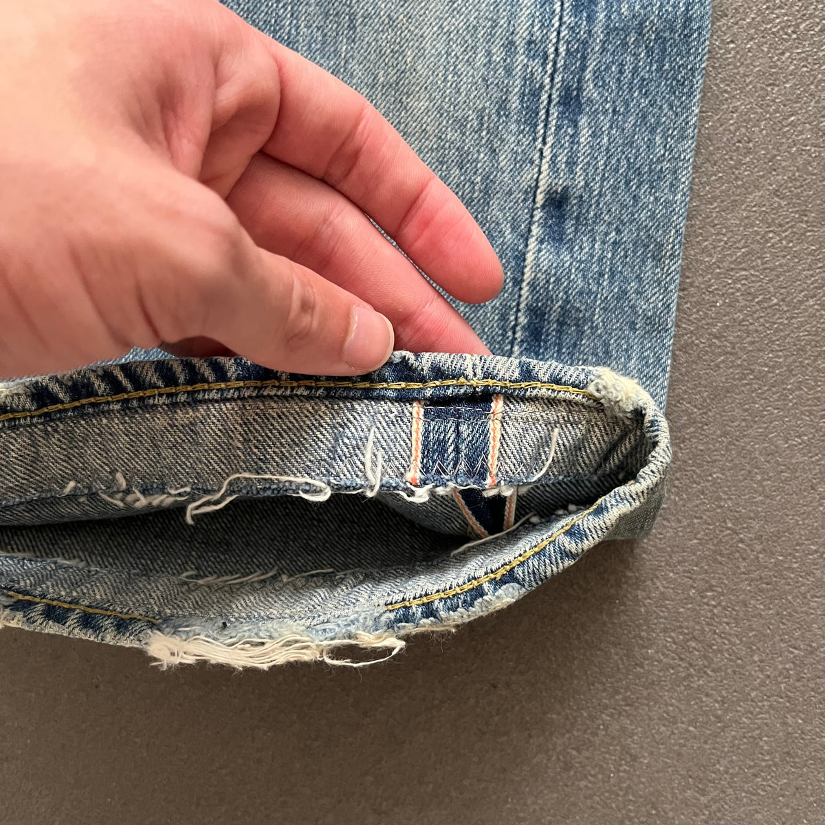 HYSTERIC GLAMOUR STUDDED SELVEDGE DENIM #38 [W30]