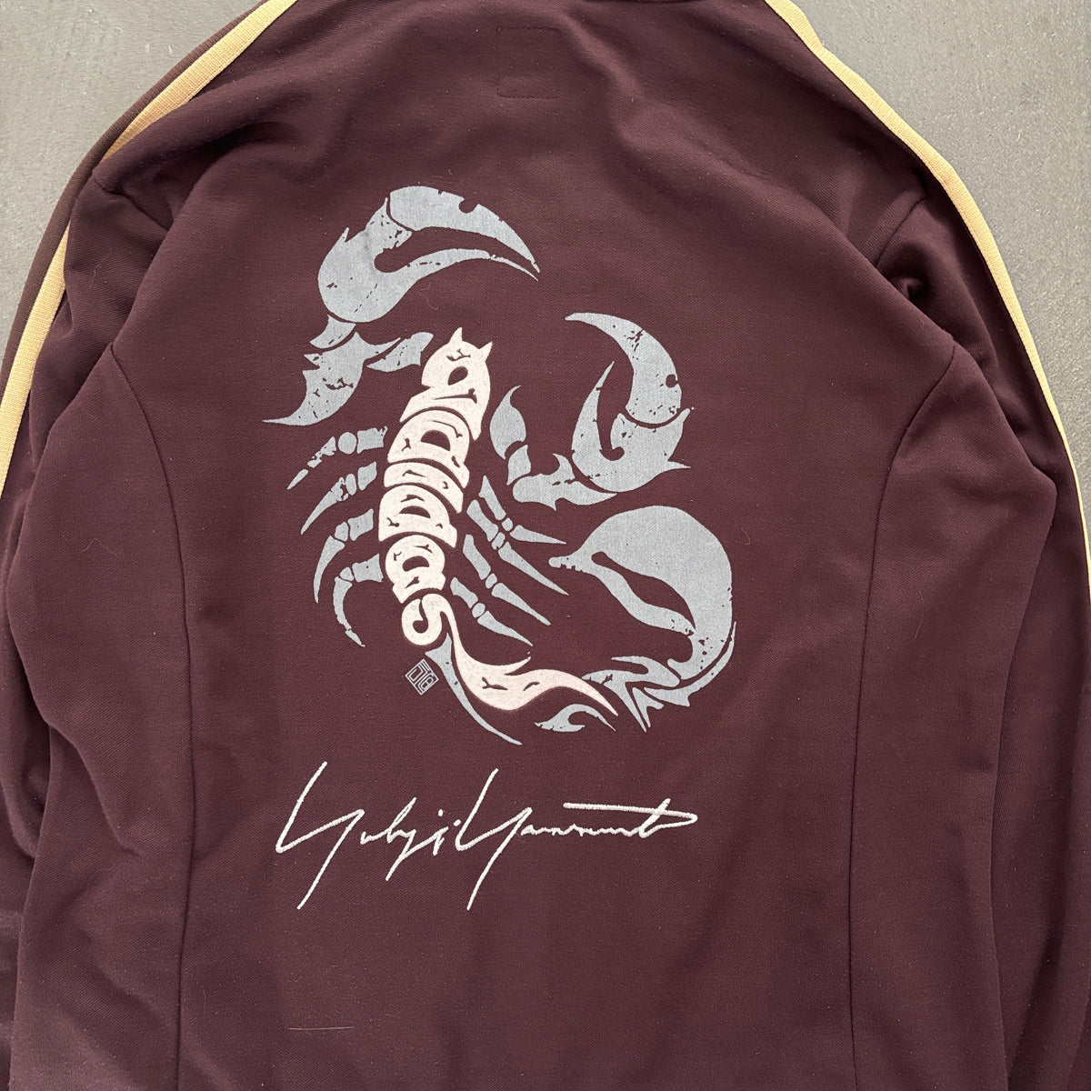 Y-3 BY YOHJI YAMAMOTO ZIP-UP BROWN [M]