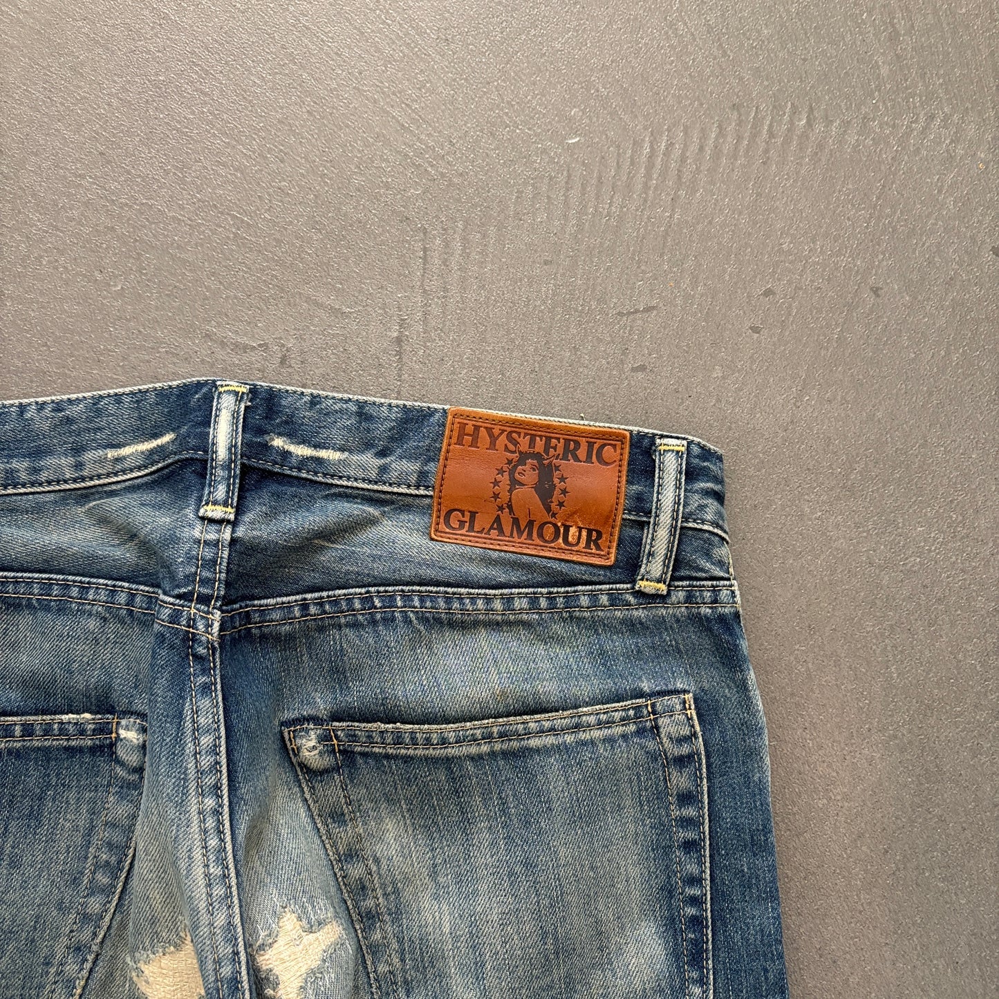 HYSTERIC GLAMOUR INSANE STUDDED SELVEDGE DENIM #29 [W28]