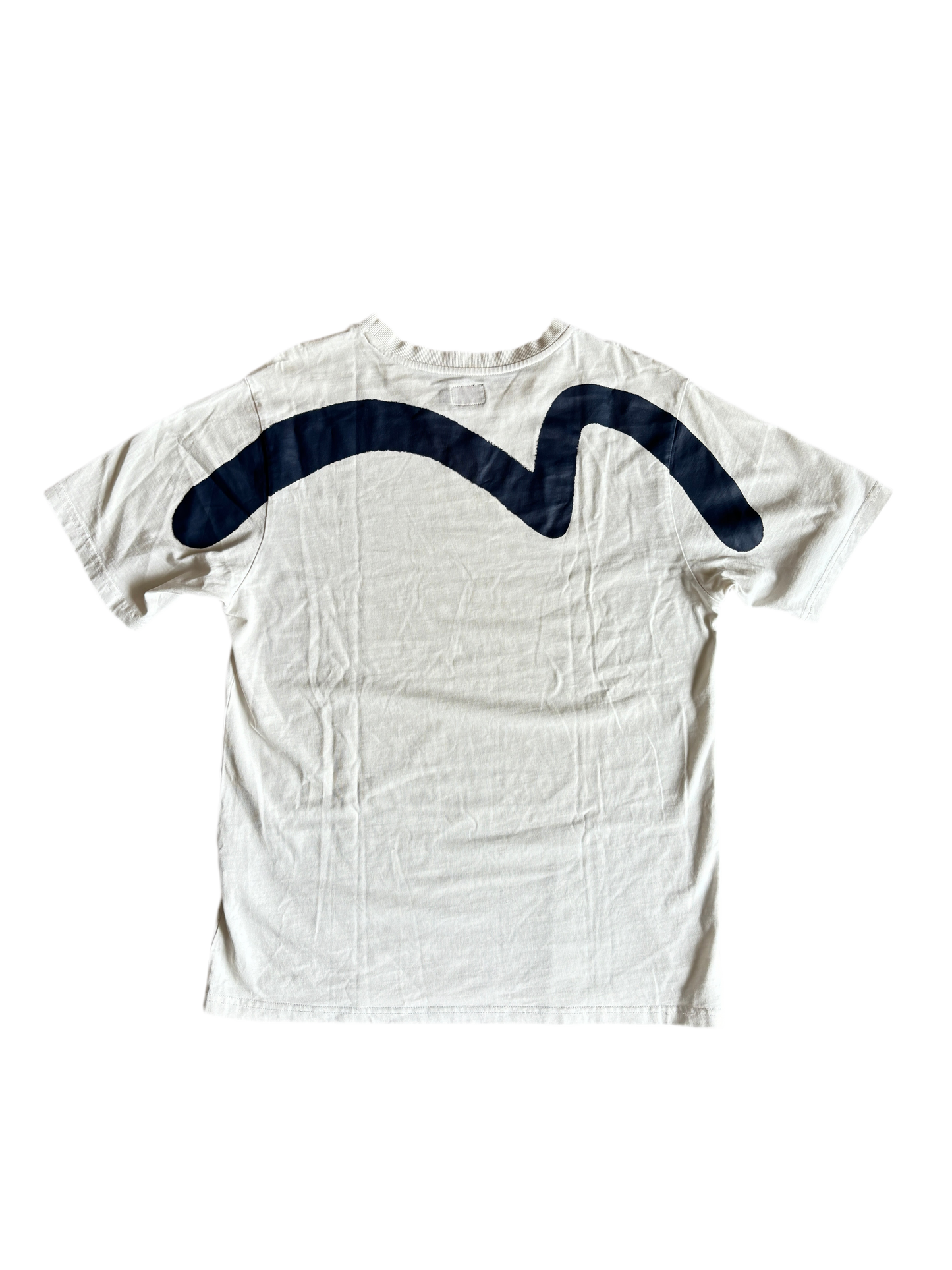 EVISU SEAGULL TEE BIANCO [L]