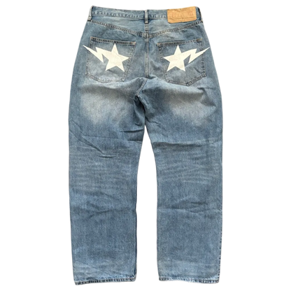 A BATHING APE BAPESTA JEANS [L]