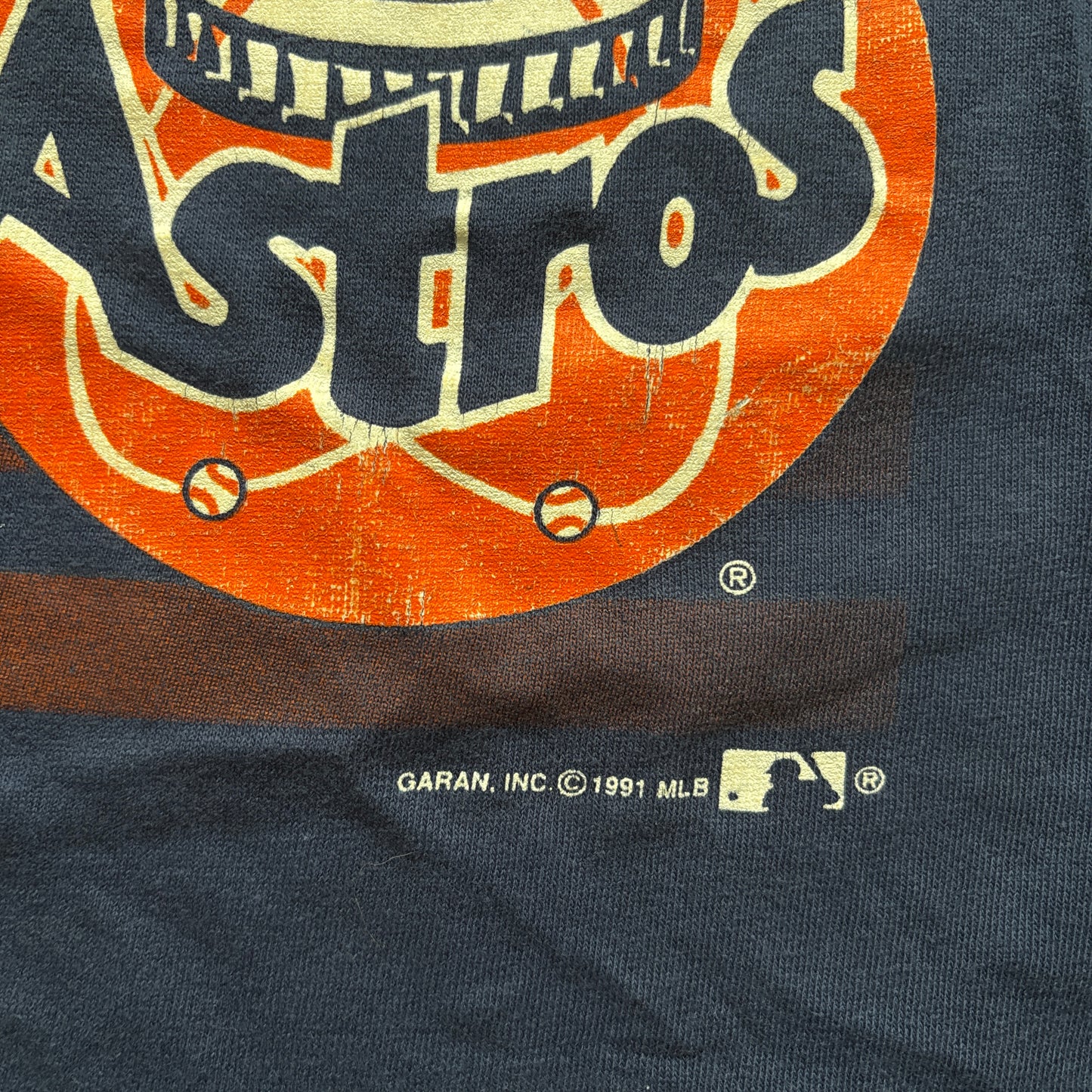 1991 HOUSTON ASTROS TEE | GARAN TAG [L]