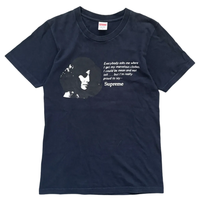 SS17 SUPREME MARVELOUS CLOTHES TEE NAVY [S]