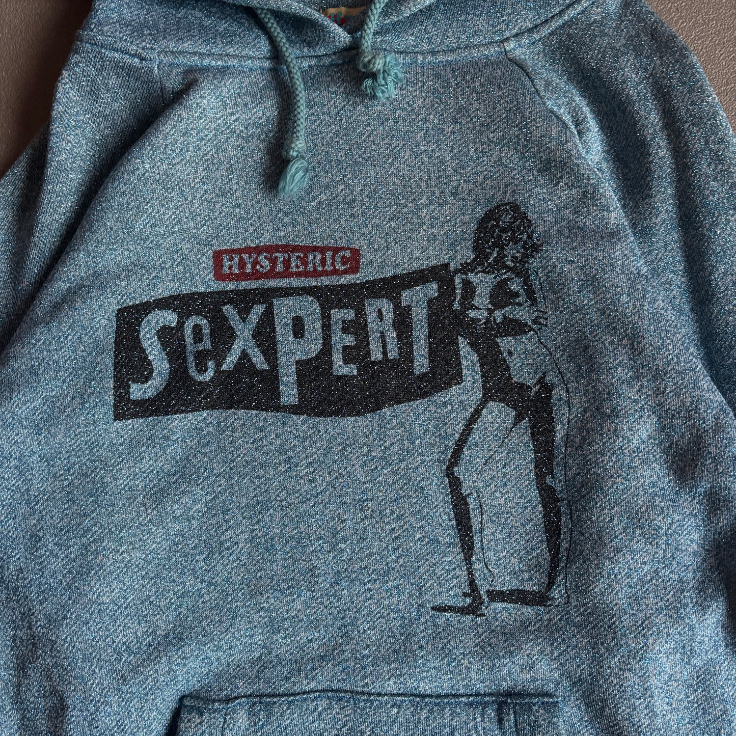 HYSTERIC GLAMOUR SEXPISTOLS HOODIE BLUE/GREY [XS]