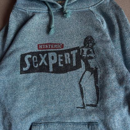HYSTERIC GLAMOUR SEXPISTOLS HOODIE BLUE/GREY [XS]