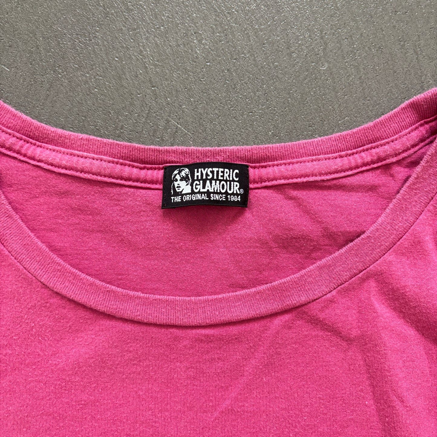 HYSTERIC GLAMOUR SHOW TEE PINK [M]