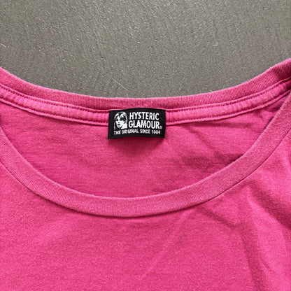 HYSTERIC GLAMOUR SHOW TEE PINK [M]