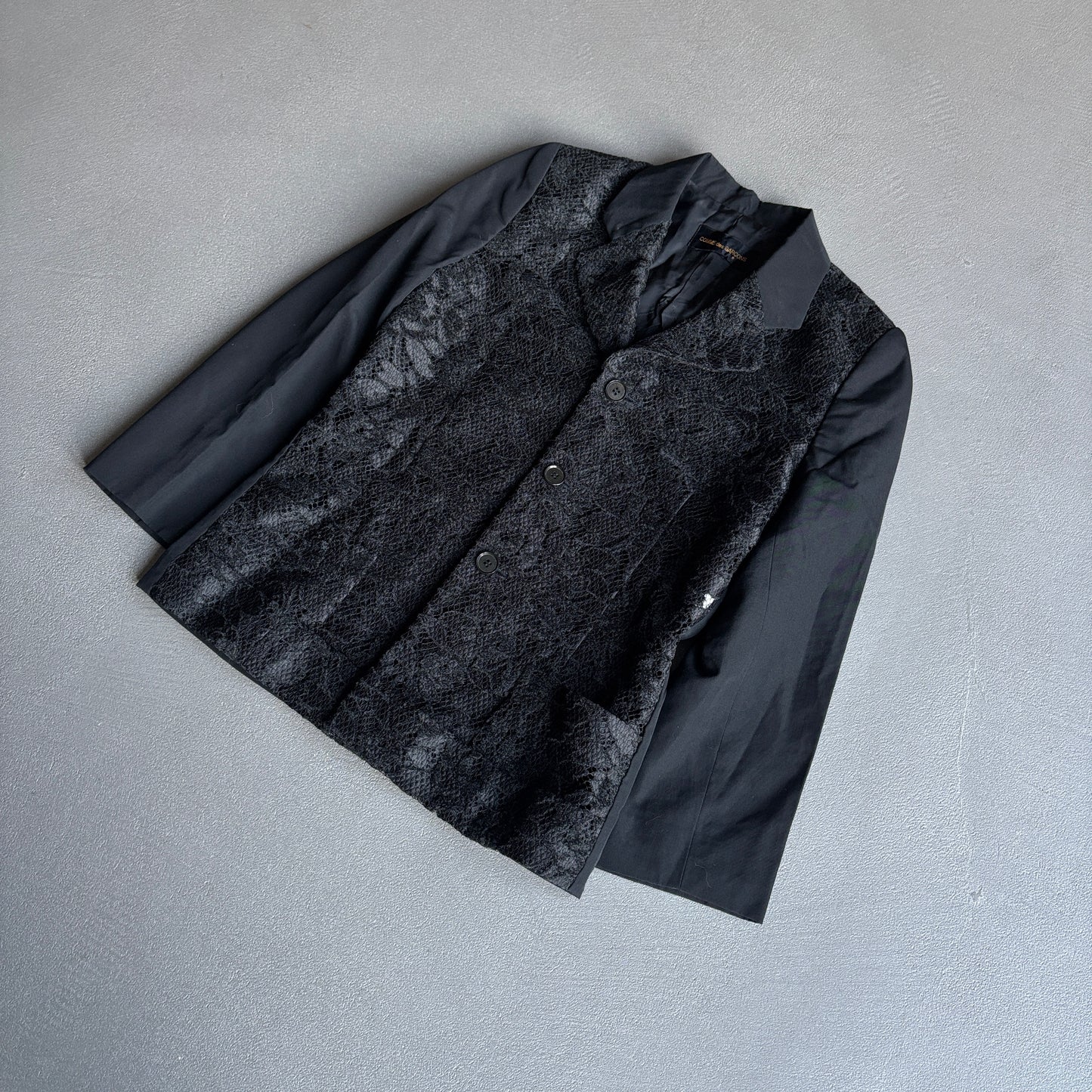 AD1992 COMME DES GARCONS LACE BLAZER [S]