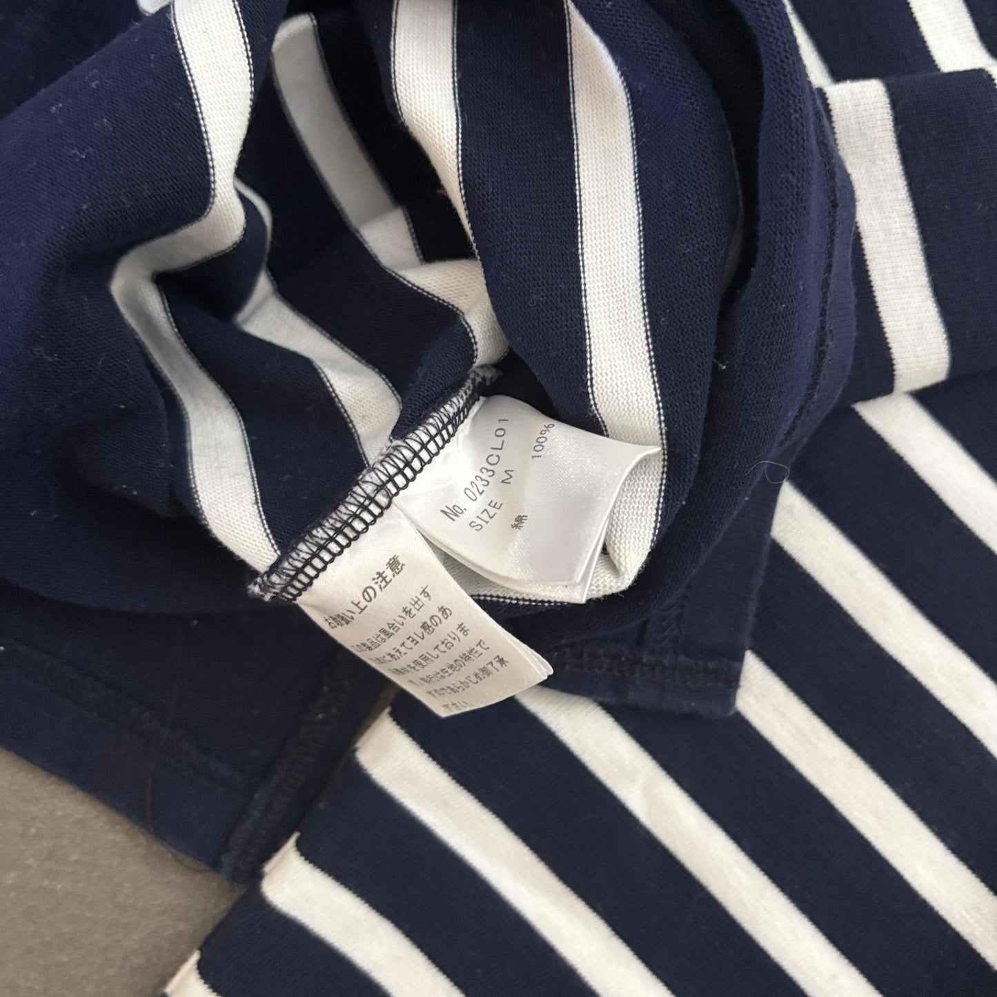 HYSTERIC GLAMOUR NASHVILLE STRIPED LONGSLEEVE [M]